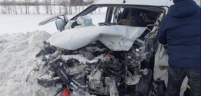 В тройном ДТП в Башкирии погиб человек
