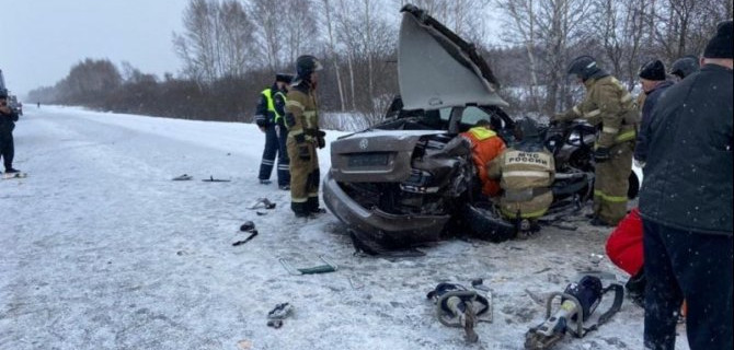 Два человека погибли в ДТП в Лысковском районе Нижегородской области