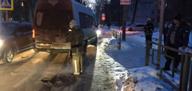 В Твери микроавтобус сбил ребенка