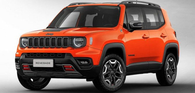 Рассекречен обновлённый Jeep Renegade