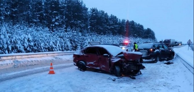 Четыре человека пострадали в ДТП в Марий Эл