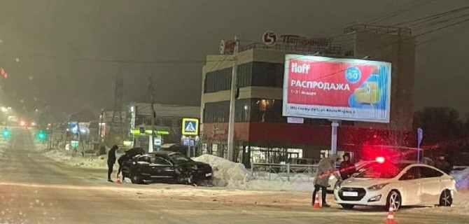 Женщина пострадала в ДТП в Курске