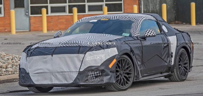 В США испытывается новый Ford Mustang