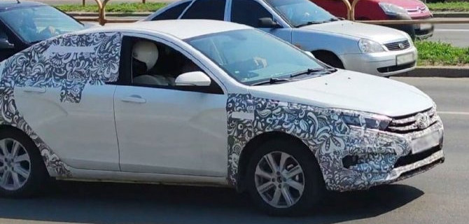 «АвтоВАЗ» запатентовал ряд новых деталей для Lada Vesta FL