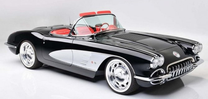 На торги выставлен великолепный рестомод на базе старого Chevrolet Corvette