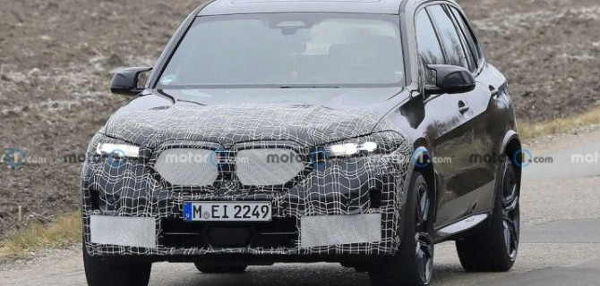 На тесты выехал обновлённый BMW X5 M