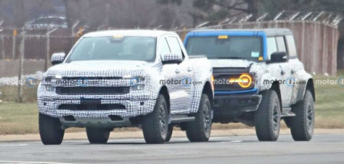 В США испытывается обновлённый Ford Ranger Raptor