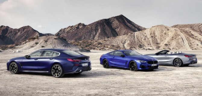 Весной в Россию приедут обновлённые BMW 8-Series