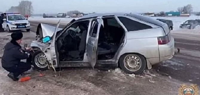 В ДТП в Благоварском районе Башкирии пострадали три человека