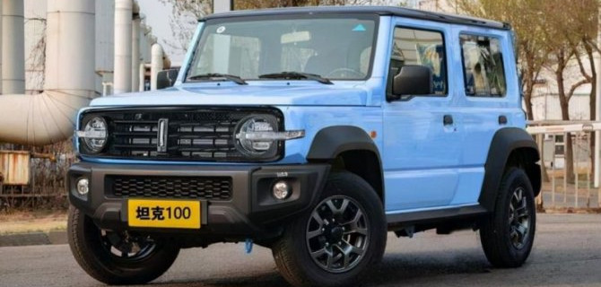 В Китае скопировали внедорожник Suzuki Jimny