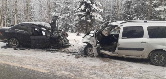 В ДТП в Кикнурском районе Кировской области погибла женщина
