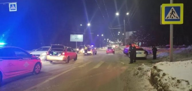 Иномарка сбила ребенка в Чебоксарах