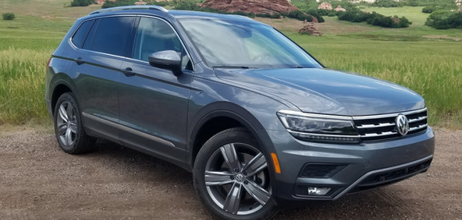 В России отзываются кроссоверы Volkswagen Tiguan