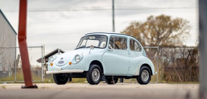 На аукцион выставлен один из первых японских кей-каров