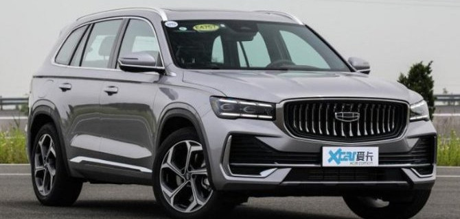 В России представлен новый кроссовер Geely Mоnjaro