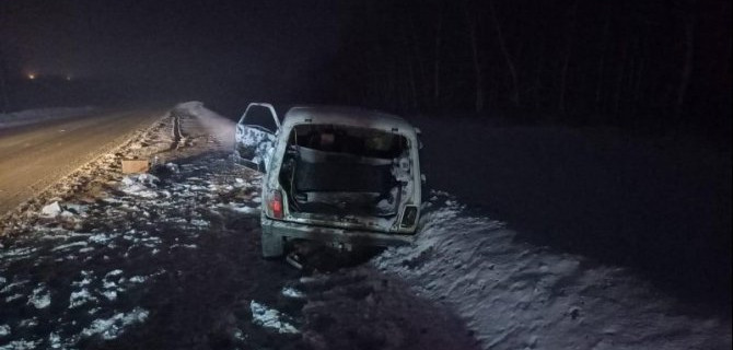 Водитель «Нивы» скончался после ДТП под Саратовом