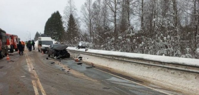 В ДТП на трассе «Кола» в Ленобласти погиб человек