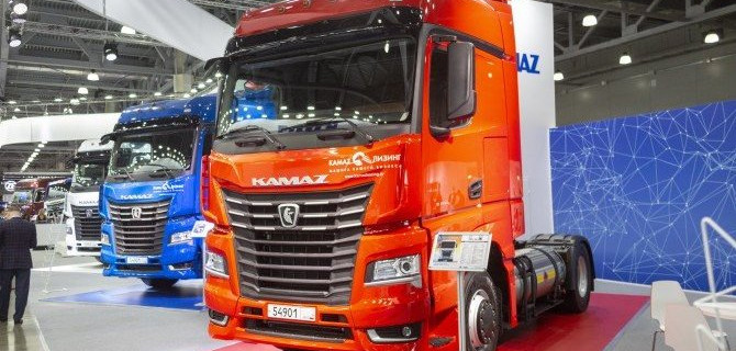 КамАЗ готовит тягач с газовым двигателем
