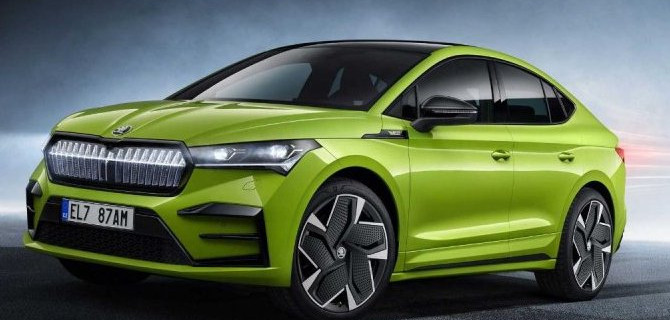 Представлен «заряженный» электромобиль Skoda Enyaq Coupe RS