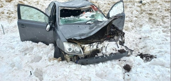 Водитель иномарки погиб в ДТП в Грязинском районе Липецкой области