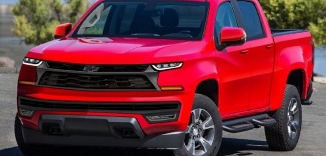 Появились данные по новому пикапу Chevrolet Colorado
