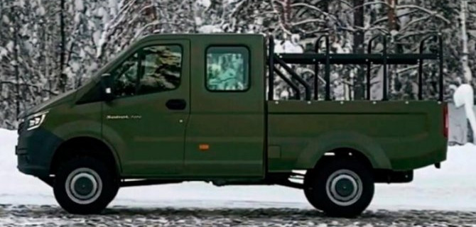 Начались испытания полноприводного пикапа «Соболь NN»