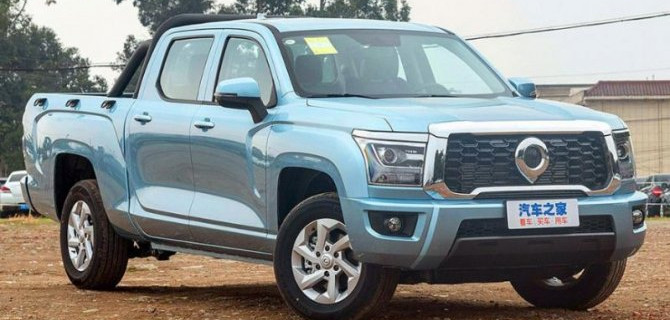 В Китае представлен новый пикап внушительных габаритов