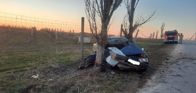 Под Севастополем ВАЗ врезался в дерево – водитель погиб