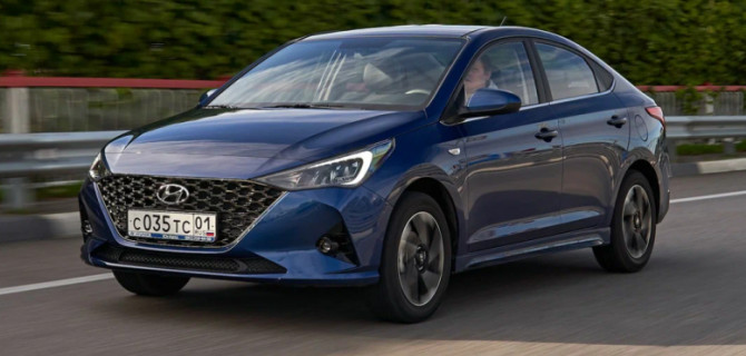 Седан Hyundai Solaris получил новое исполнение