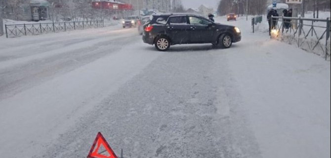 В Ноябрьске автомобиль сбил ребенка