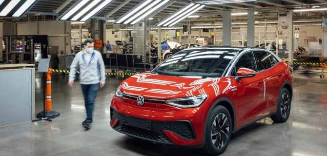 Началось серийное производство электромобиля Volkswagen ID.5