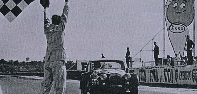 Фирма Morgan празднует 60-летие победы в гонках «24 часа Ле-Мана»