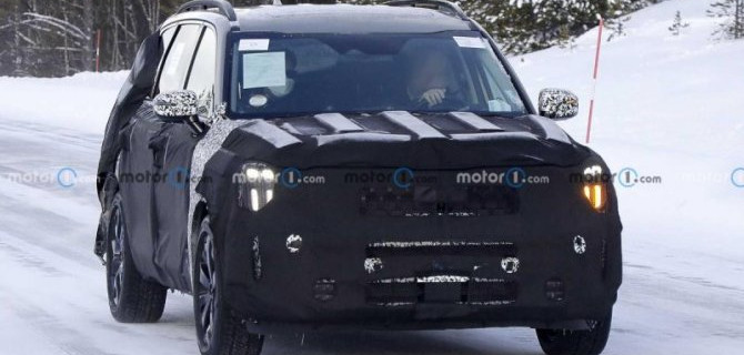 На дорогах появился обновлённый KIA Telluride