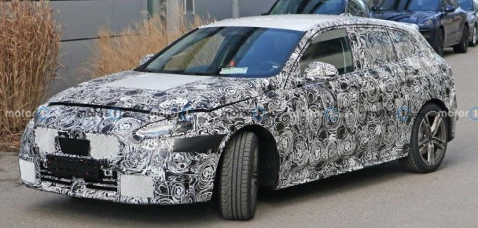 Начались испытания рестайлингового BMW 1-Series