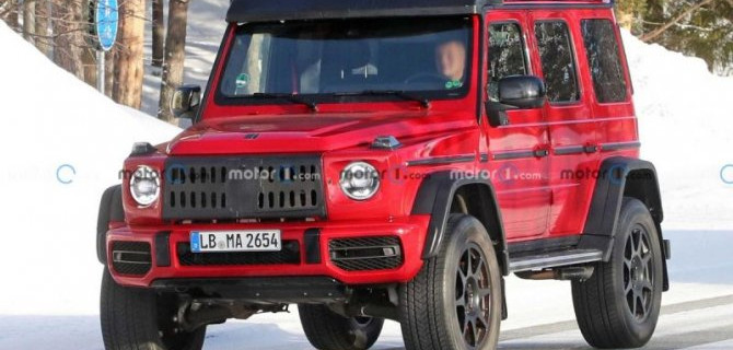 Новый внедорожник от Mercedes-AMG лишился камуфляжа