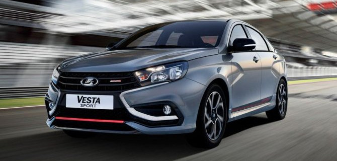 Седан Lada Vesta Sport пройдёт рестайлинг