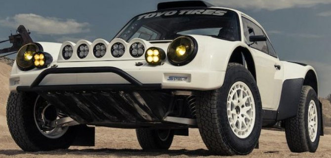 На аукцион выставлен раллийный «болид» Porsche