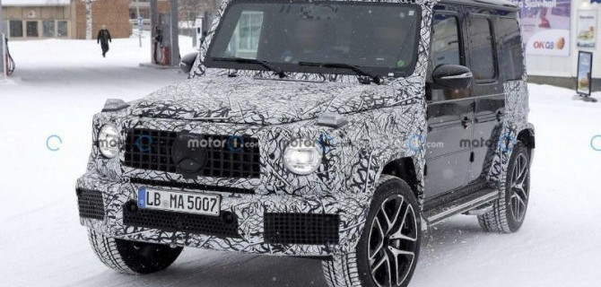 Внедорожник Mercedes-AMG G63 проходит рестайлинг
