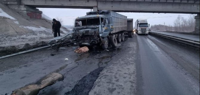 В Самарской области КамАЗ насмерть сбил дорожного рабочего
