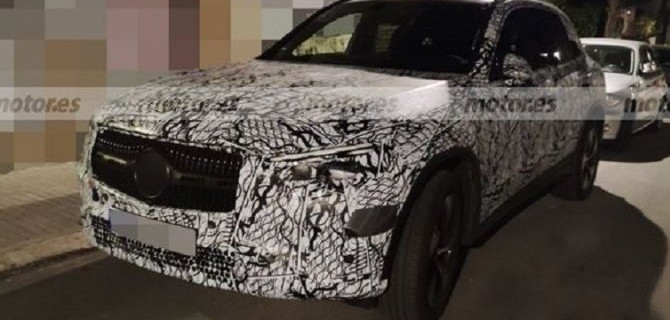 На испытания выехал новый Mercedes-Benz GLC