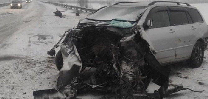 Женщина пострадала в ДТП под Томском