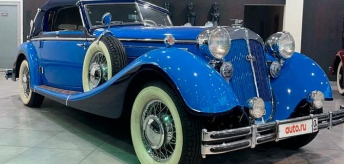 В России продают редкий кабриолет Horch