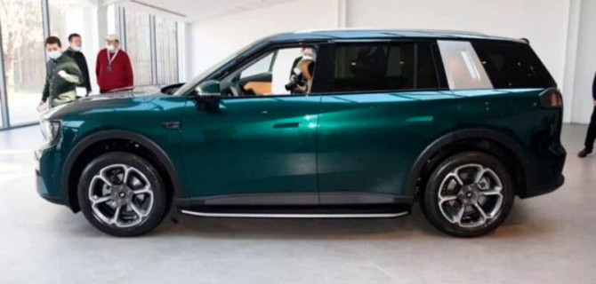 В Китае представлен новый электрический кроссовер