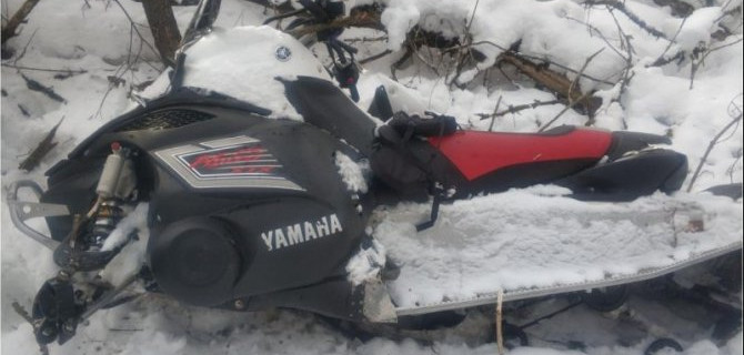 В ДТП в Липецкой области погиб водитель снегохода