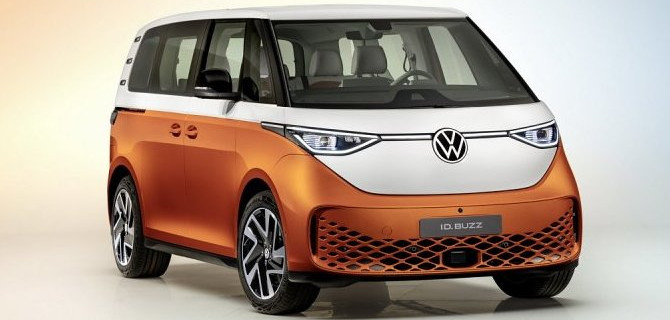Представлен электрический микроавтобус Volkswagen ID. Buzz