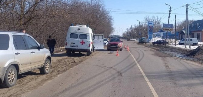 В Моршанске автомобиль сбил пешехода