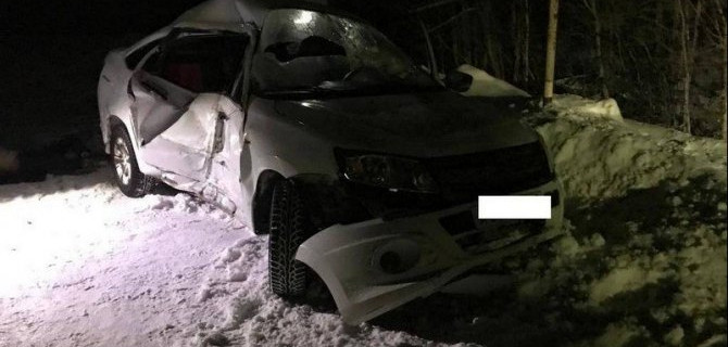 В ДТП в Подосиновском районе Кировской области погиб молодой человек