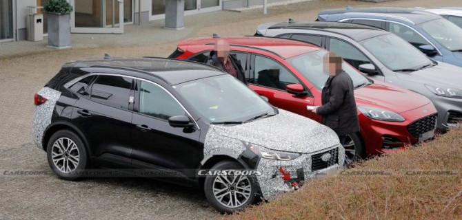 На испытания выехал обновлённый кроссовер Ford Kuga