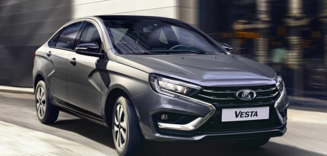 «АвтоВАЗ» запатентовал переднюю панель Lada Vesta NG