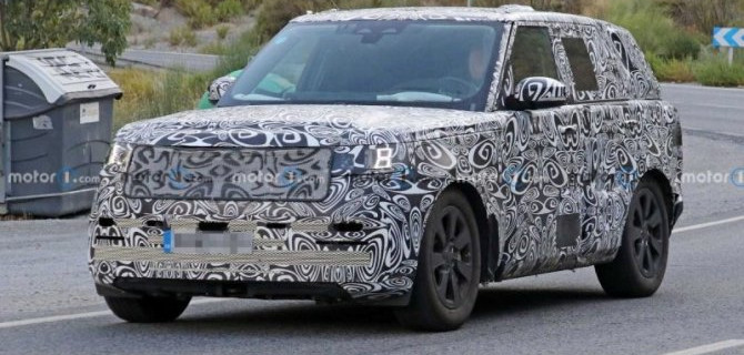 Начались испытания внедорожника Range Rover Sport SVR нового поколения